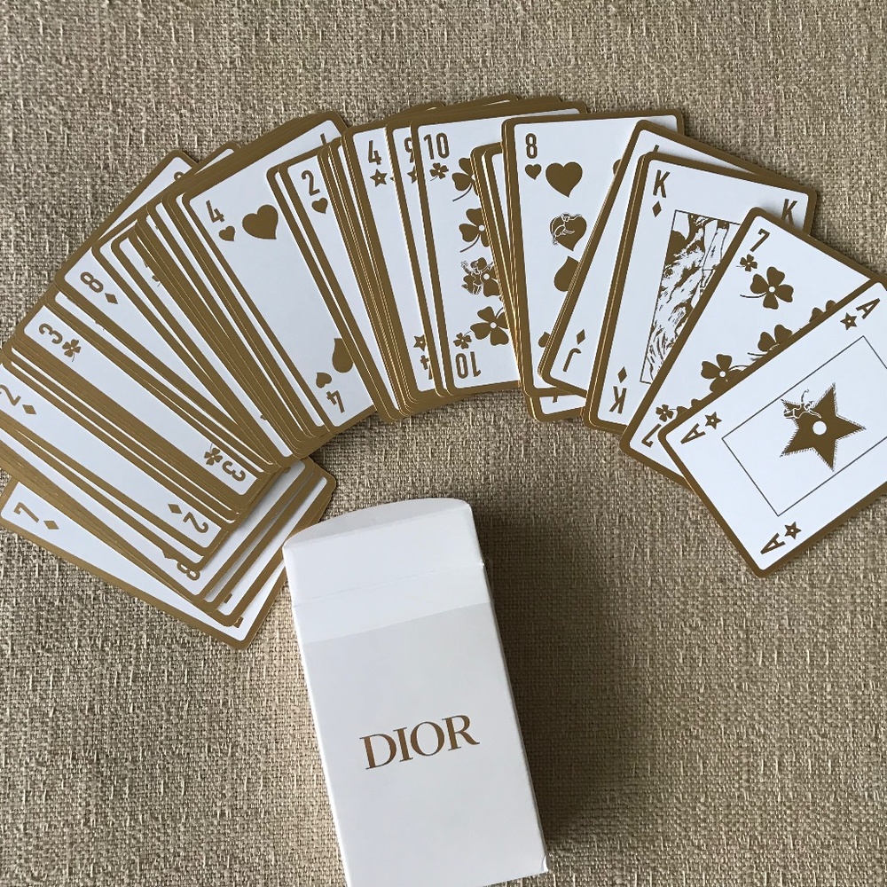 Dior  Limited Edition Poker Cards ♠️